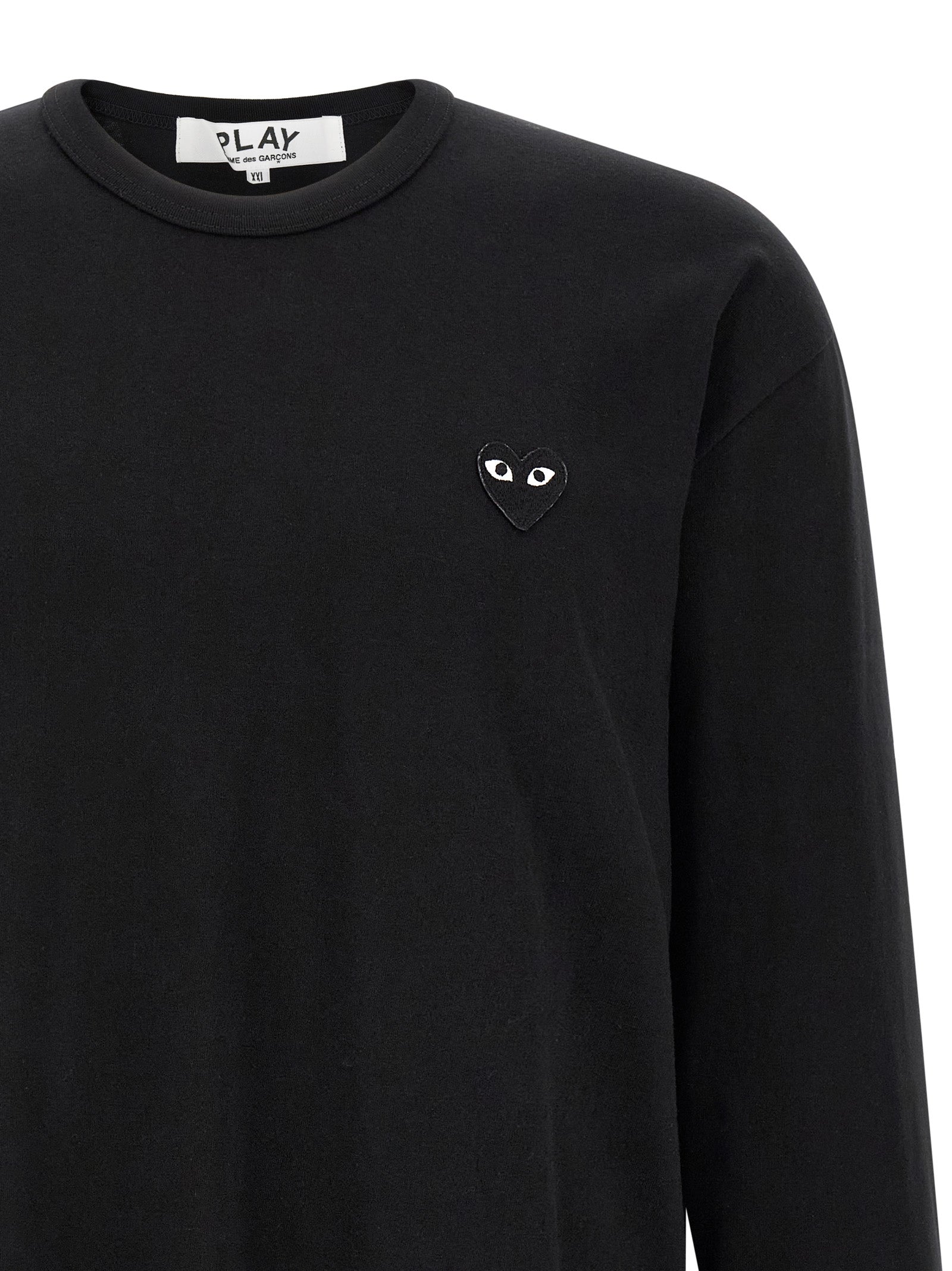 Black Cotton T-Shirt