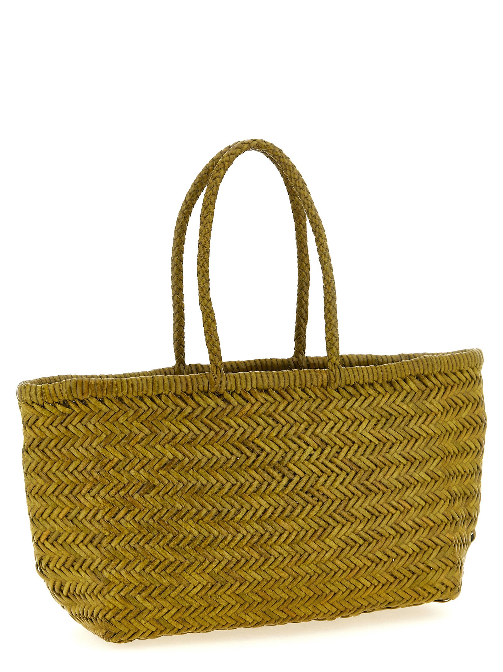 Bicolor Calfskin Handbag