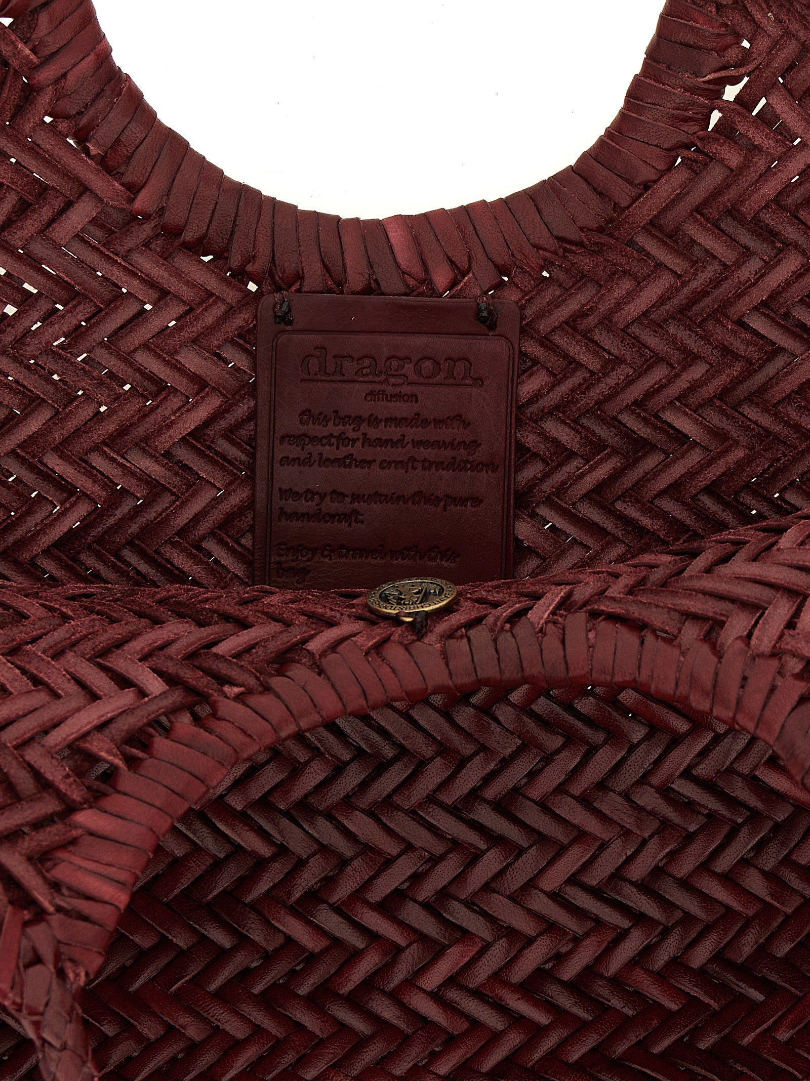 Bordeaux Cowhide Shoulder Bag