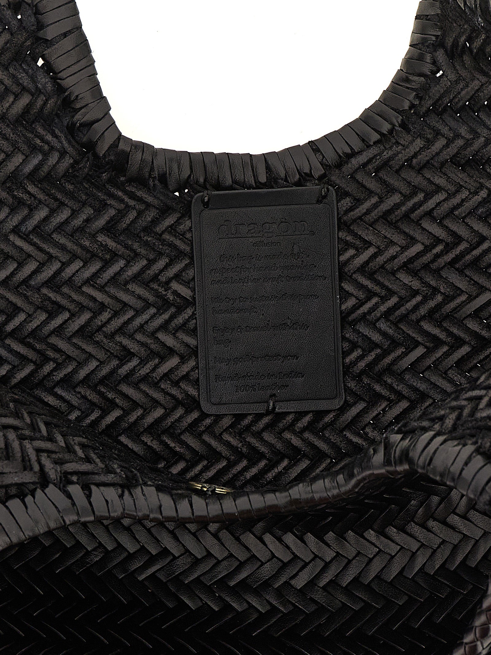 Black Cowhide Shoulder Bag