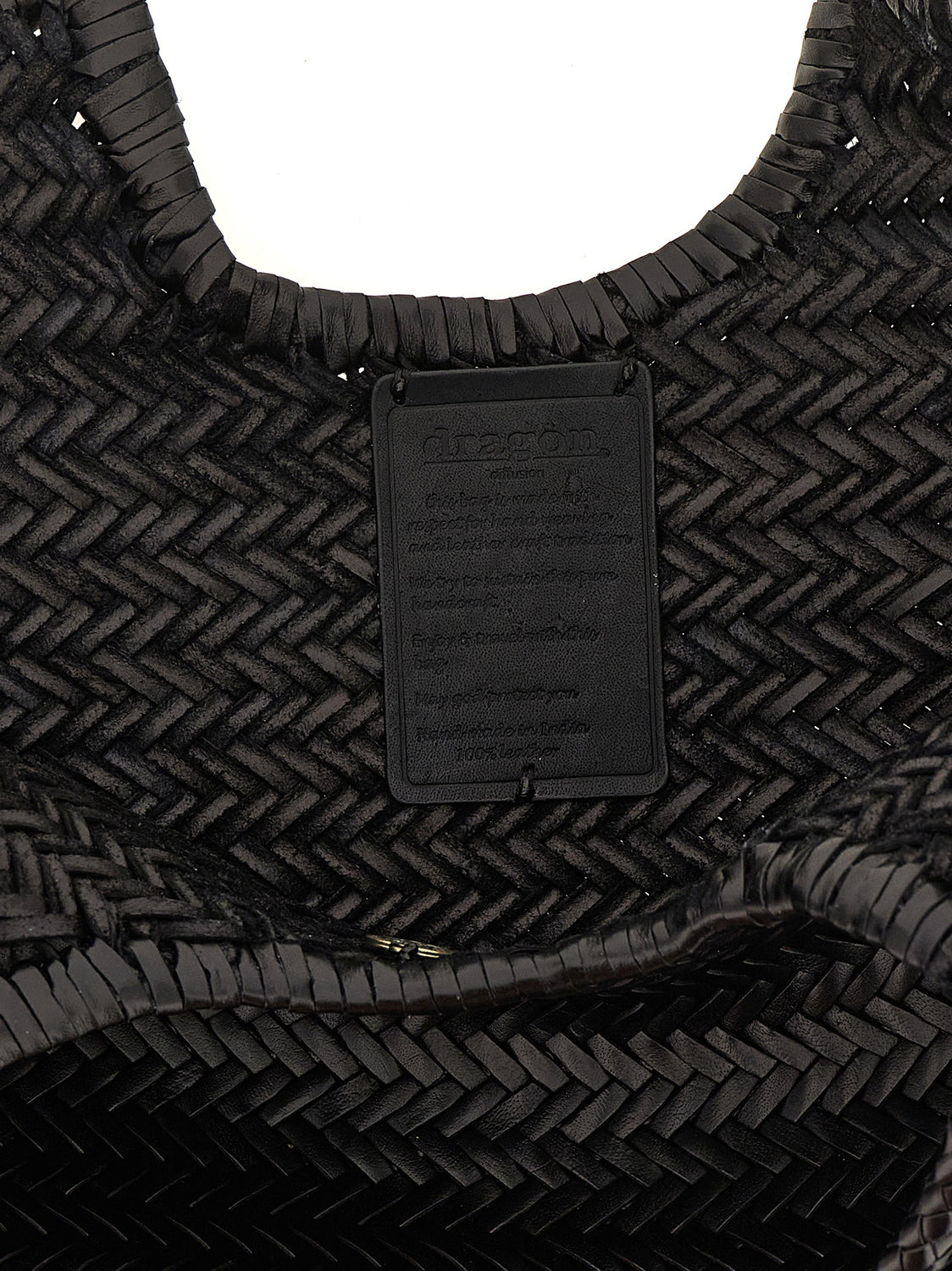 Black Cowhide Shoulder Bag