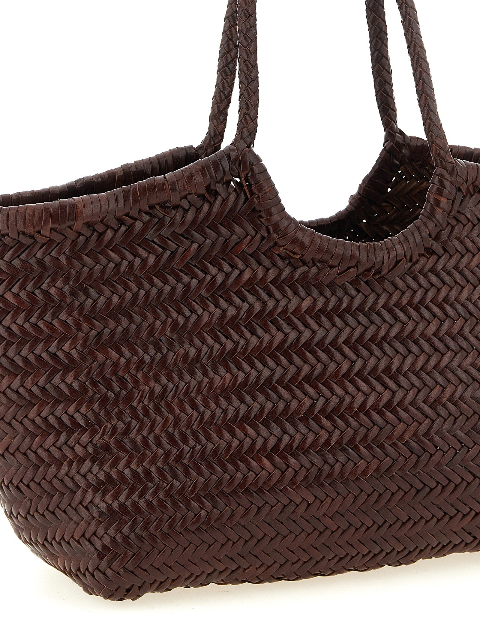 Brown Cowhide Shoulder Bag