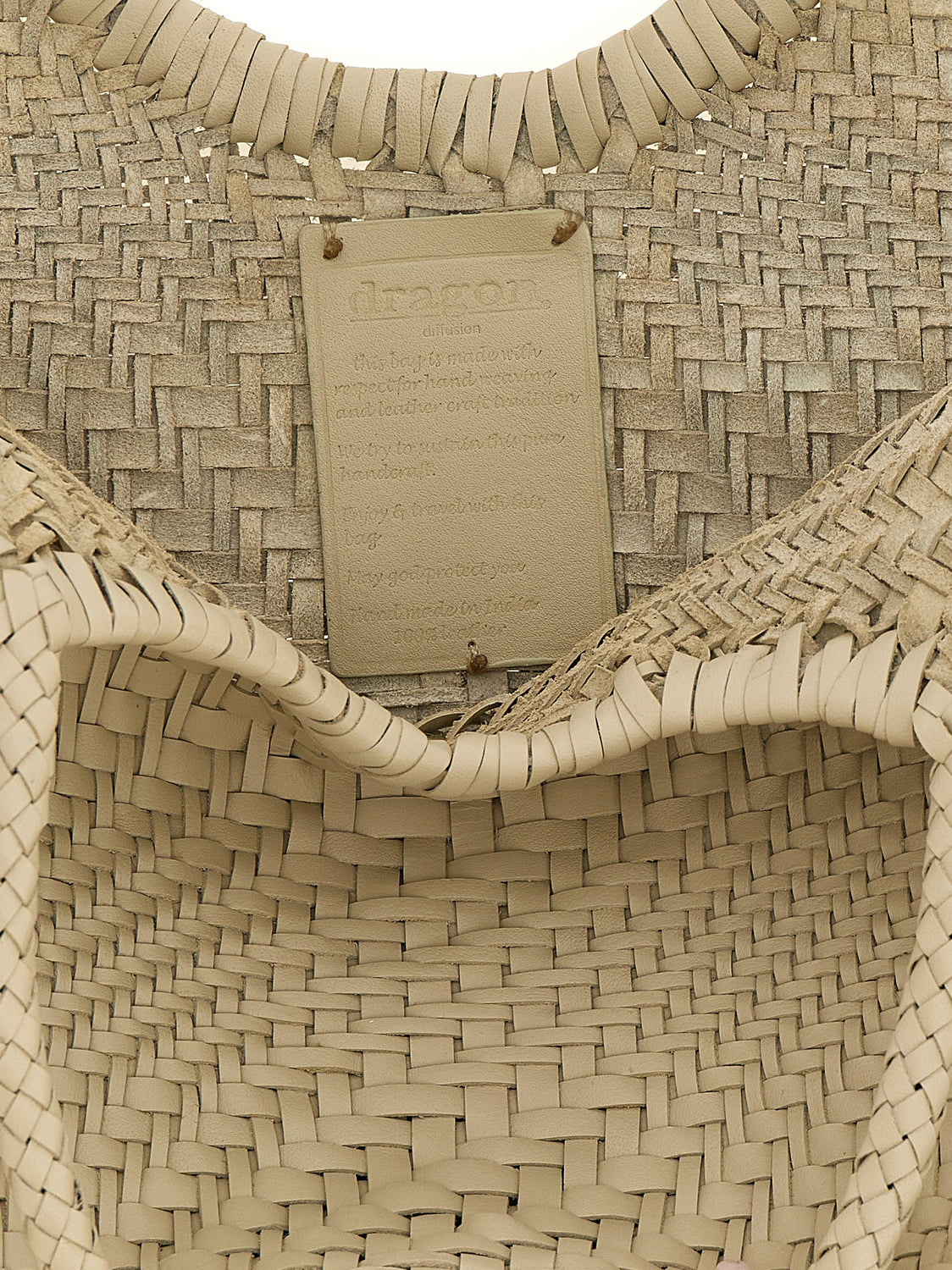 White Calfskin Shoulder Bag