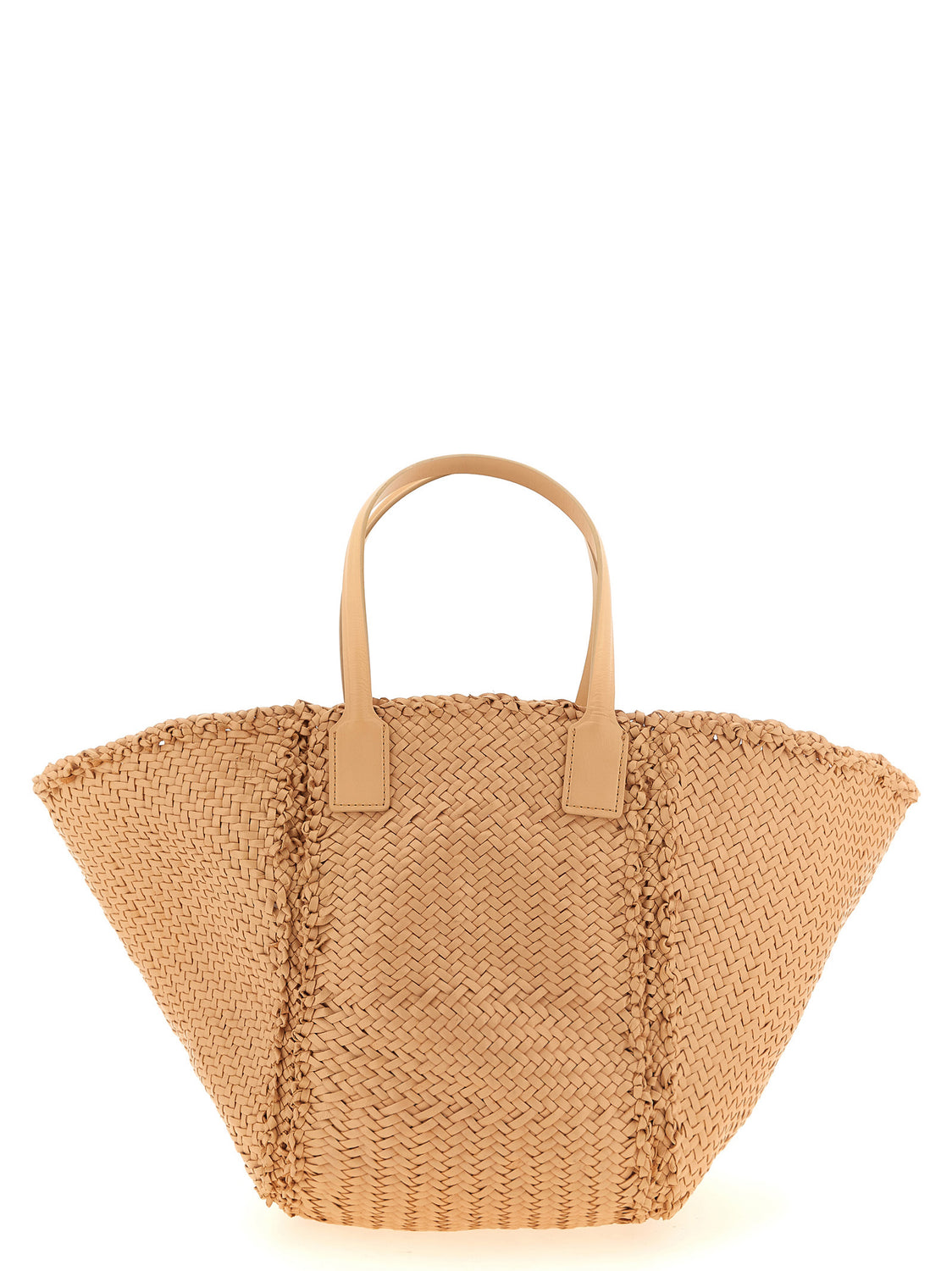 Beige Calfskin Handbag
