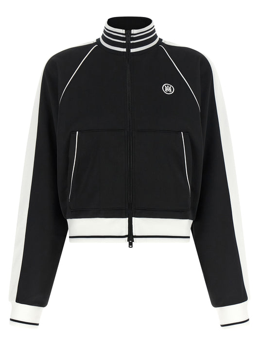 Black Polyester Shell Jacket