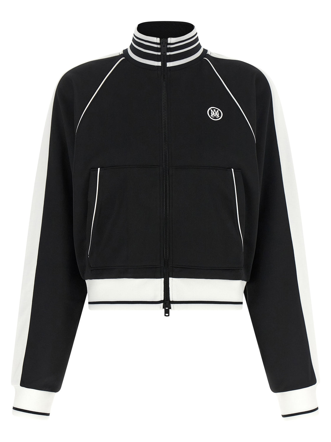 Black Polyester Shell Jacket