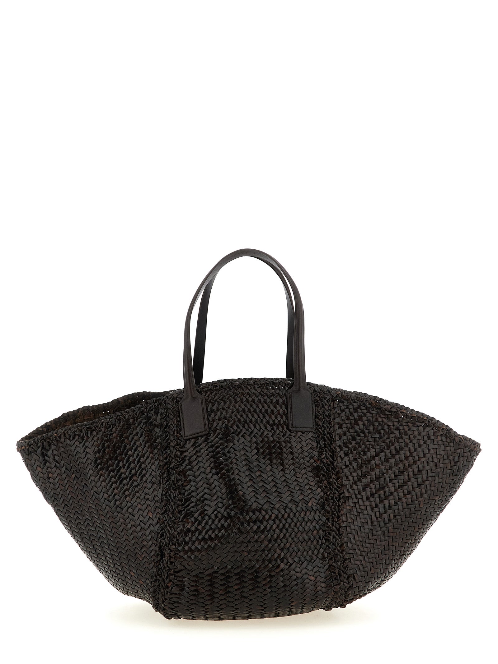 Brown Calfskin Tote Bag