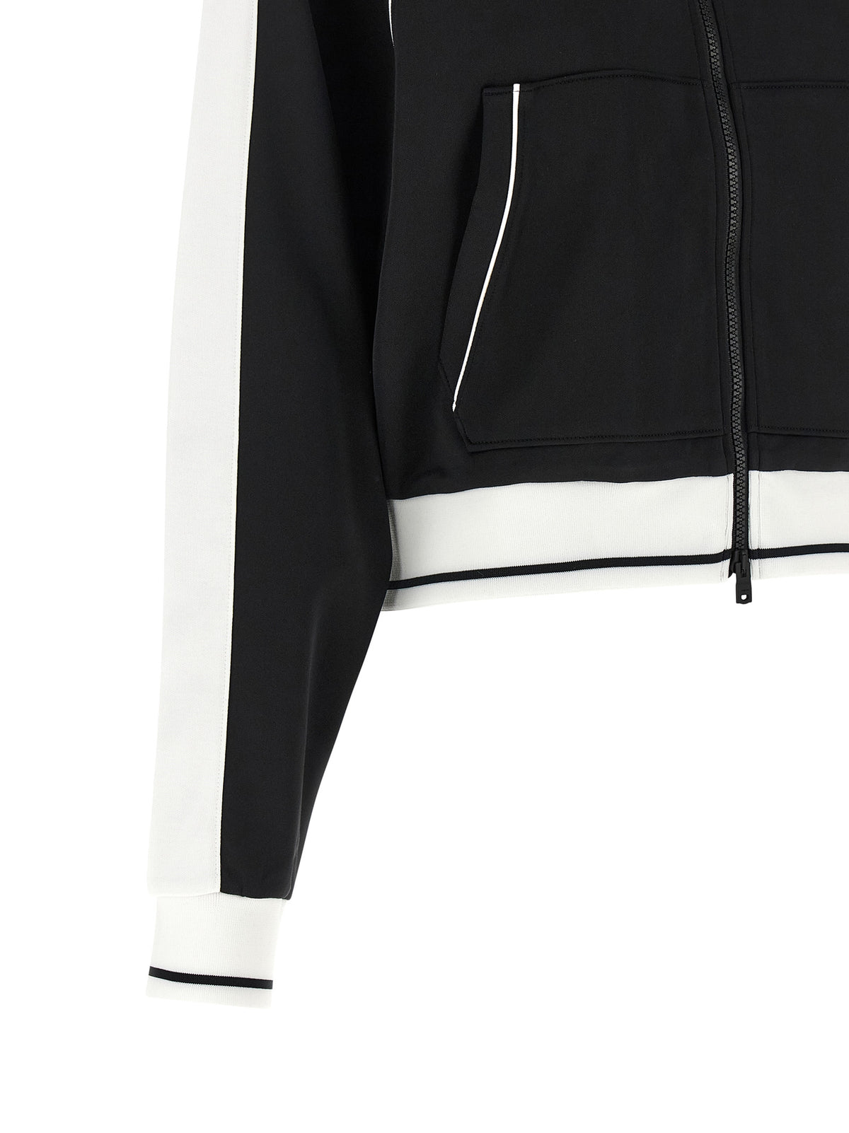 Black Polyester Shell Jacket