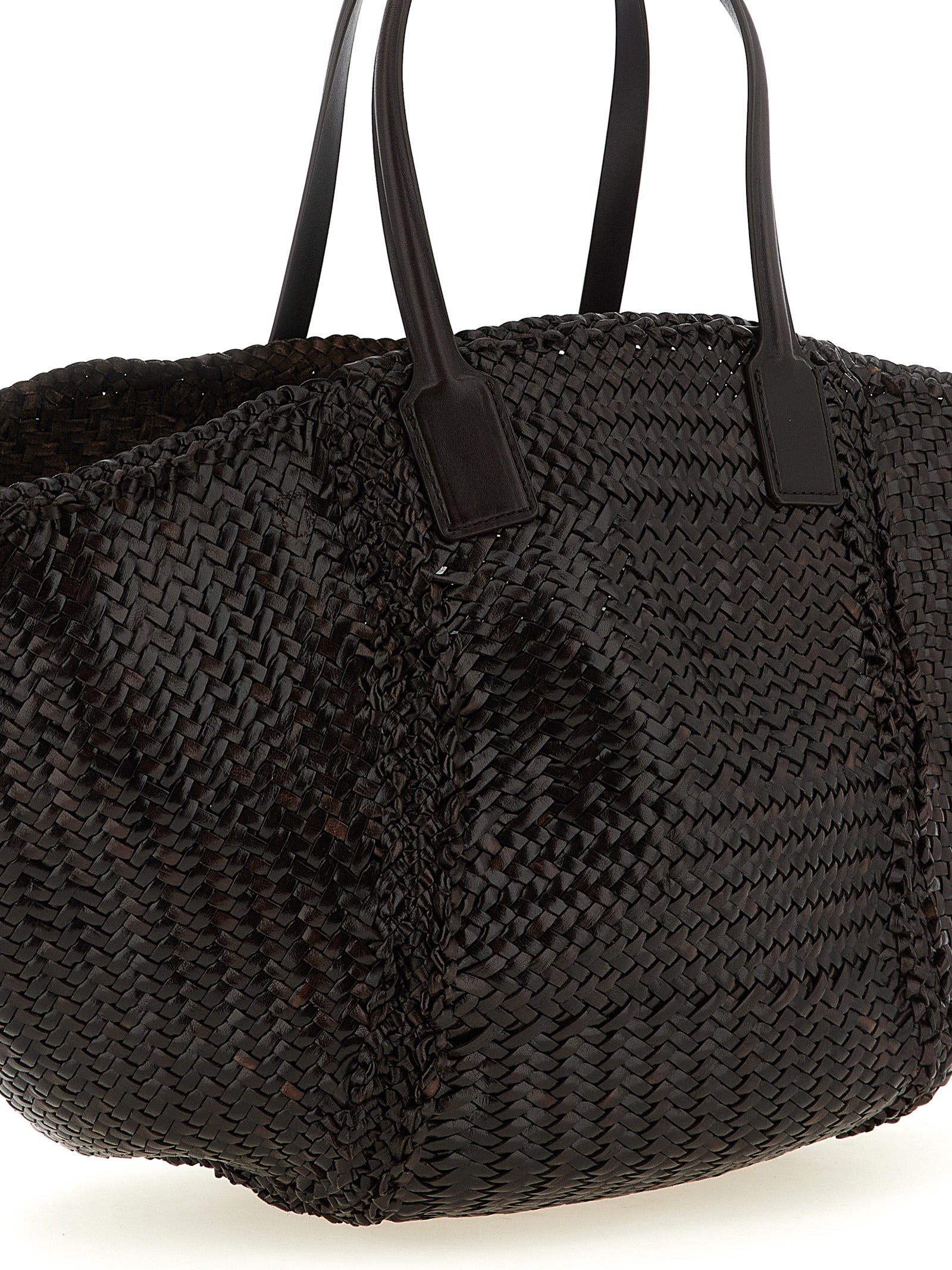 Brown Calfskin Tote Bag