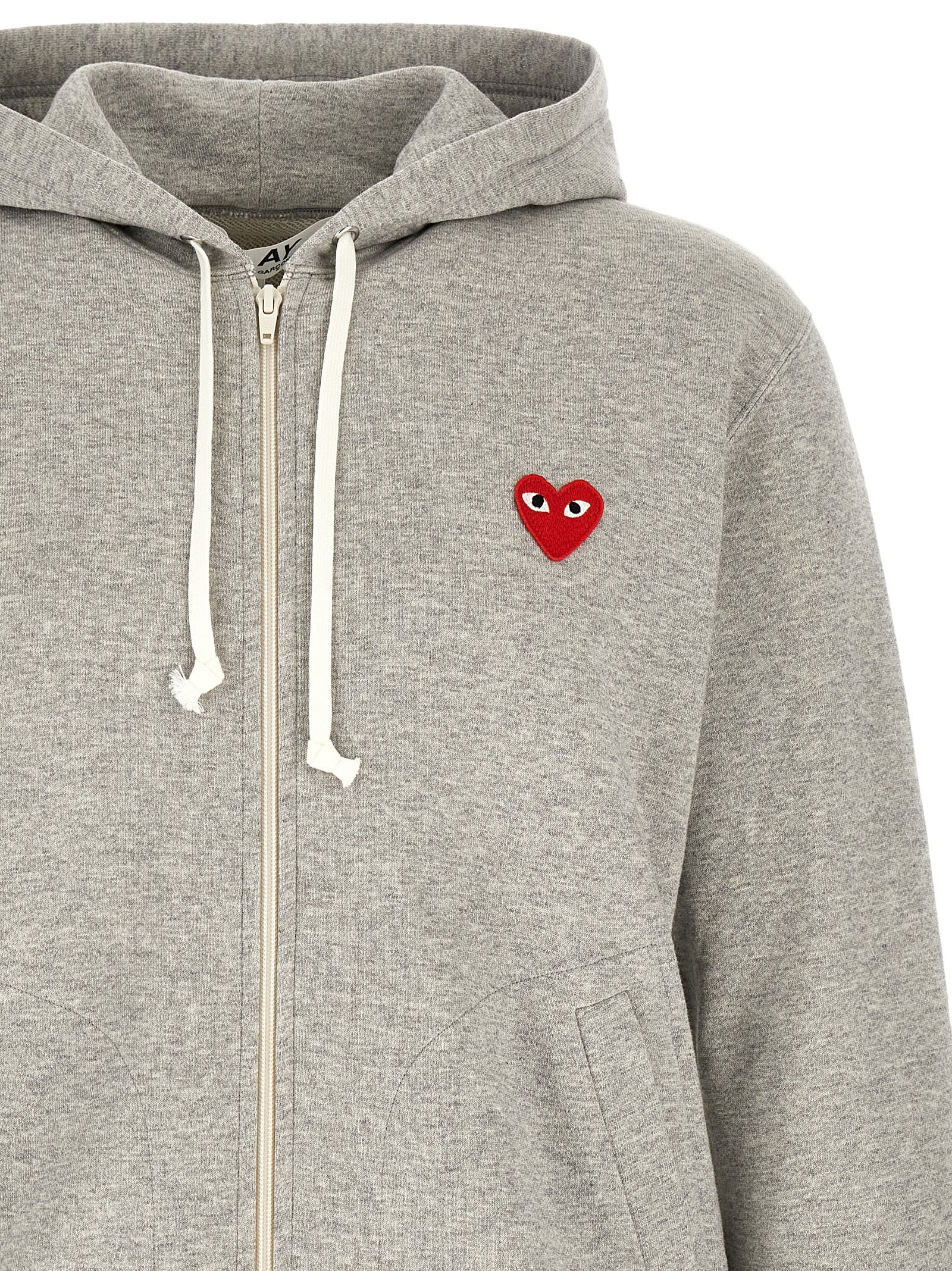 Gray Cotton Cardigan