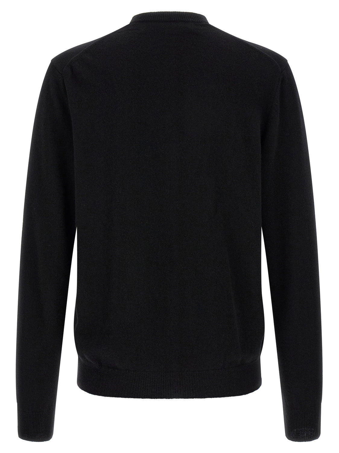 Black Wool Cardigan