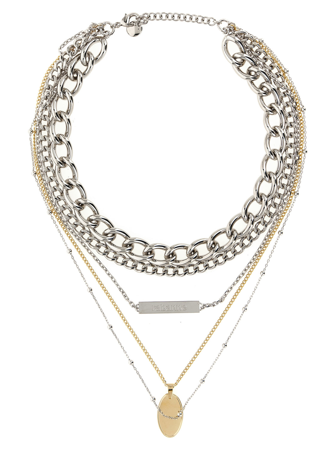 Silver Brass Necklace
