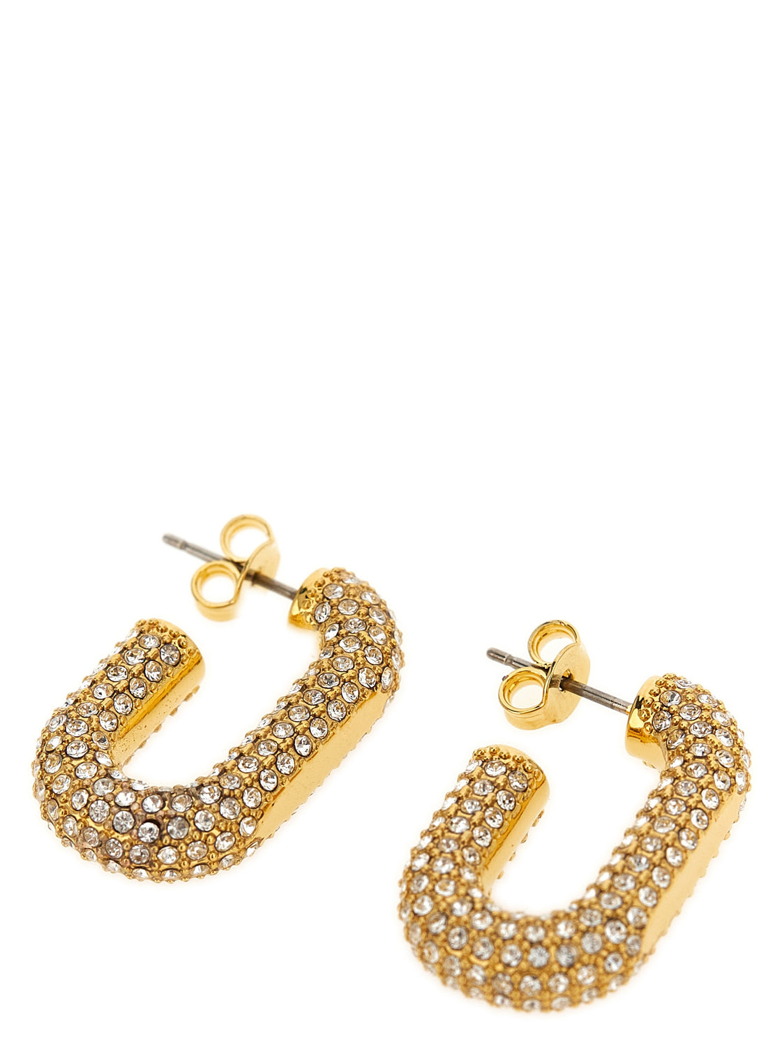 Gold Brass Earrings