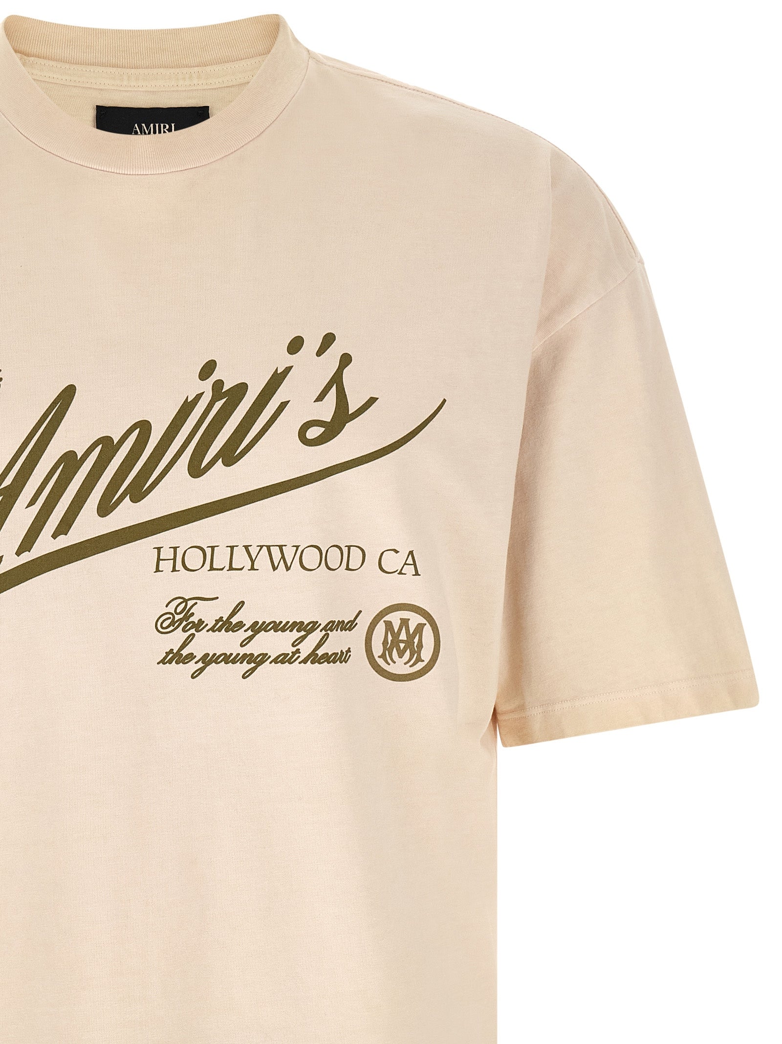 Beige Cotton T-Shirt