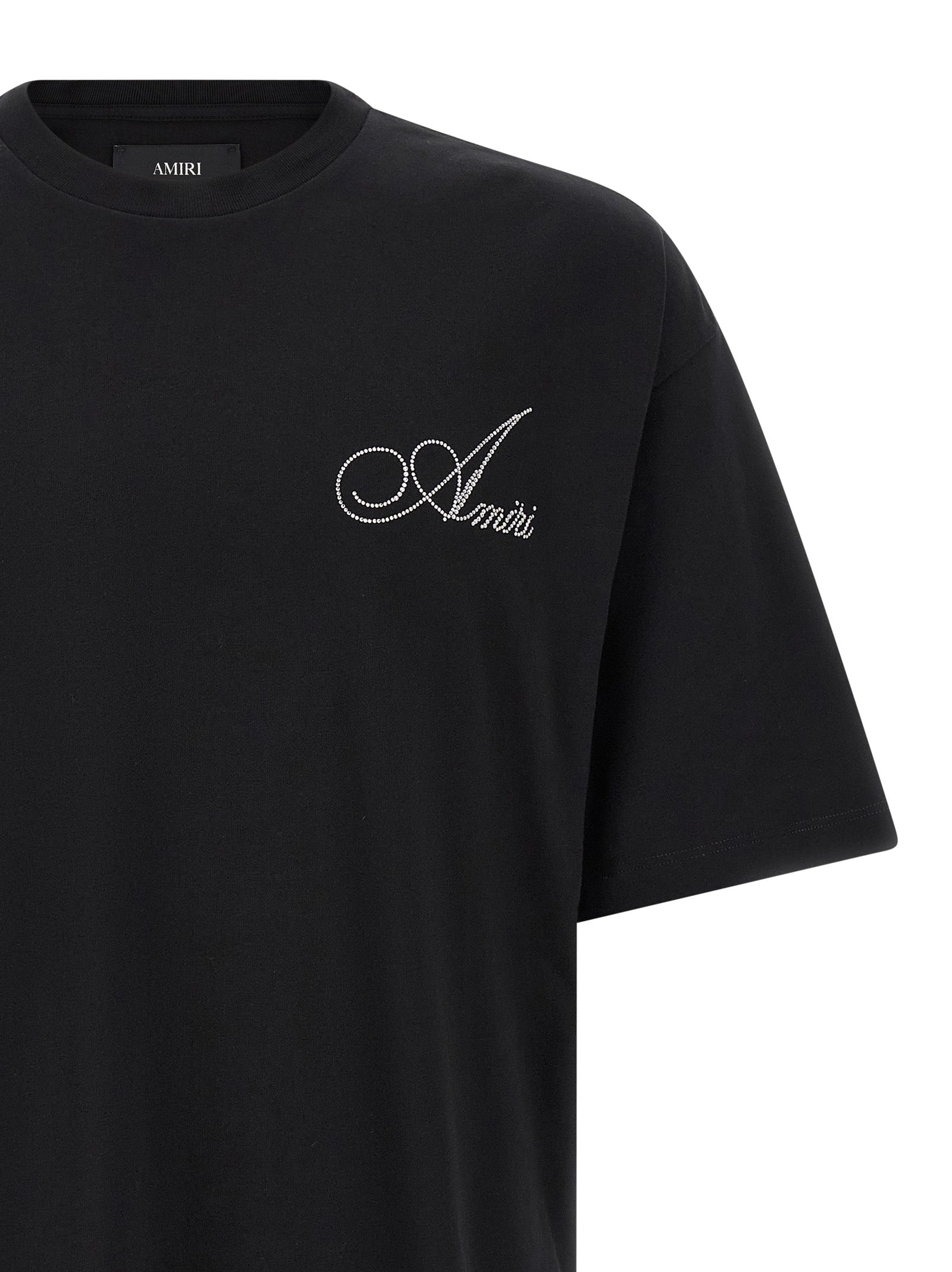 Black Cotton T-Shirt