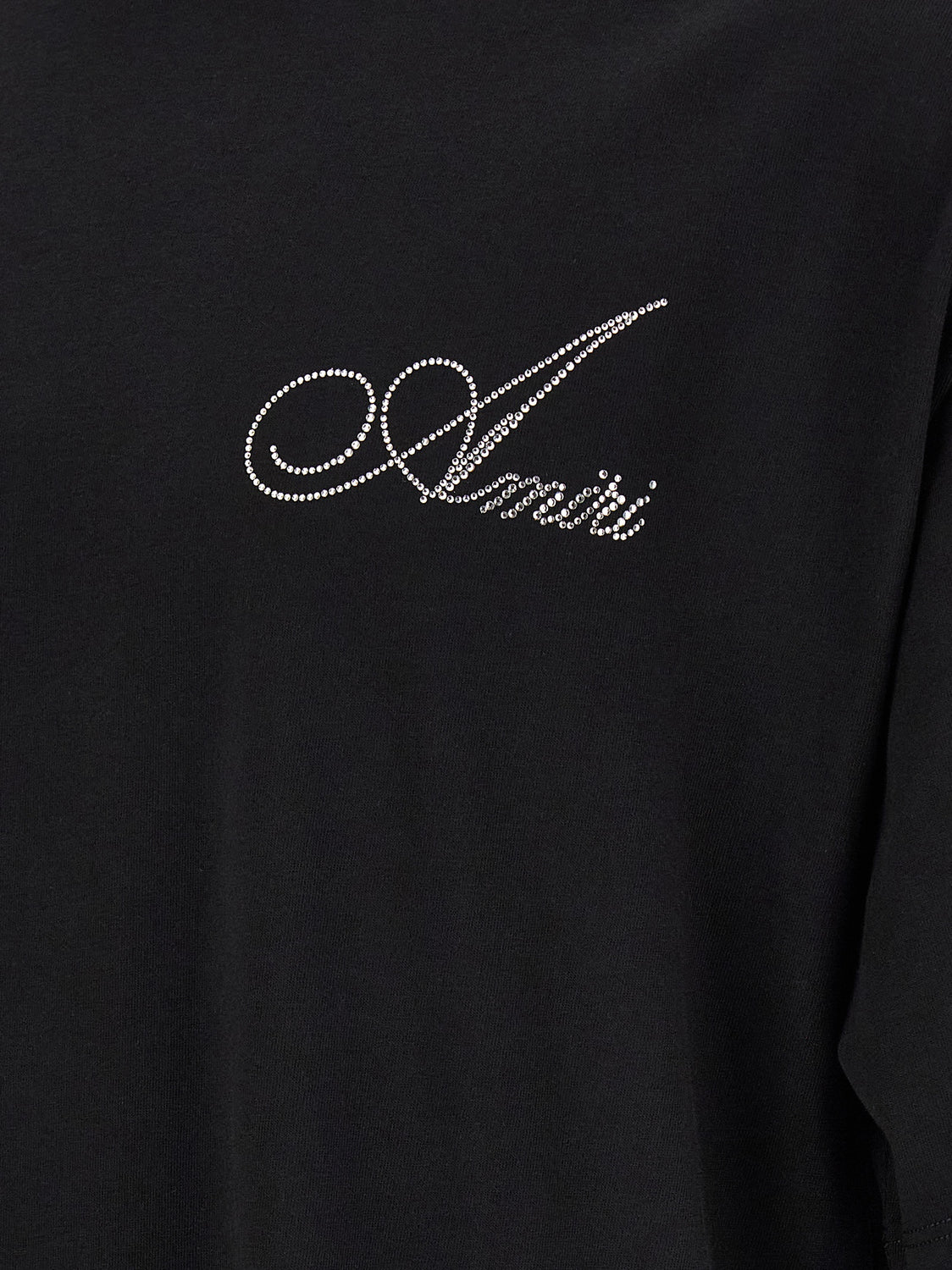 Black Cotton T-Shirt