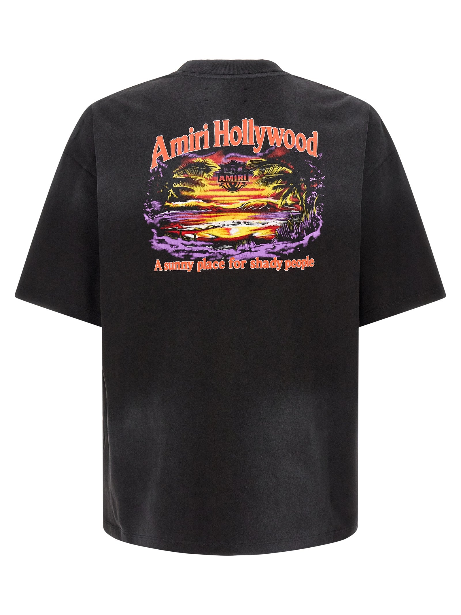 Black Cotton T-Shirt
