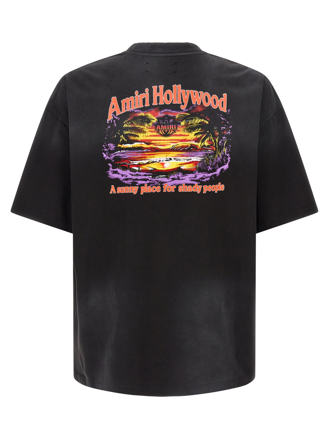 Black Cotton T-Shirt