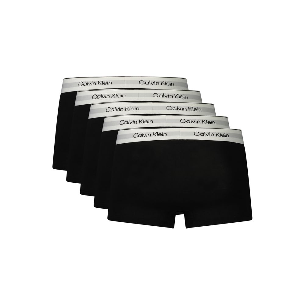 Black Cotton Men's Underwear