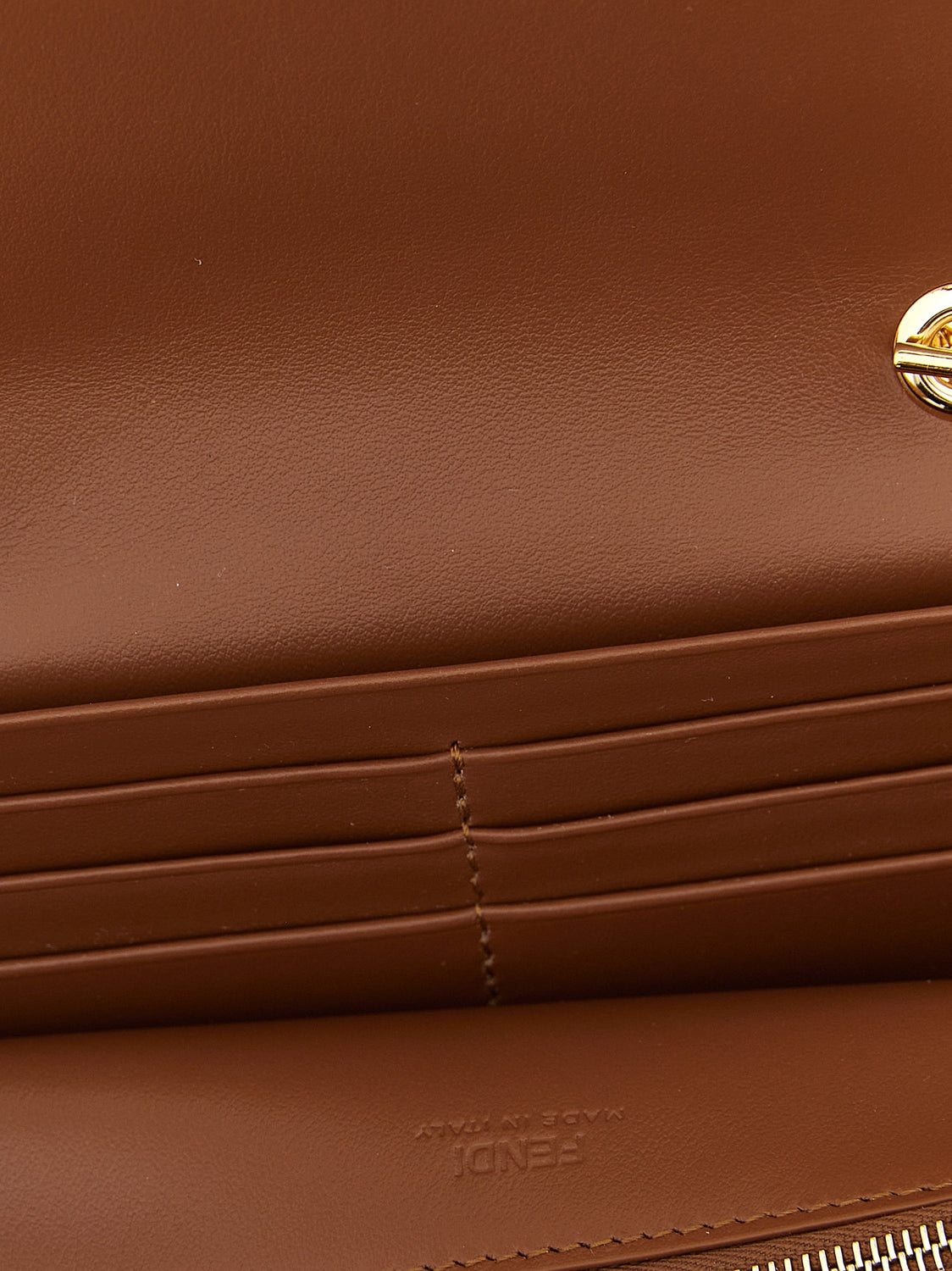 Brown Calfskin Cardholder