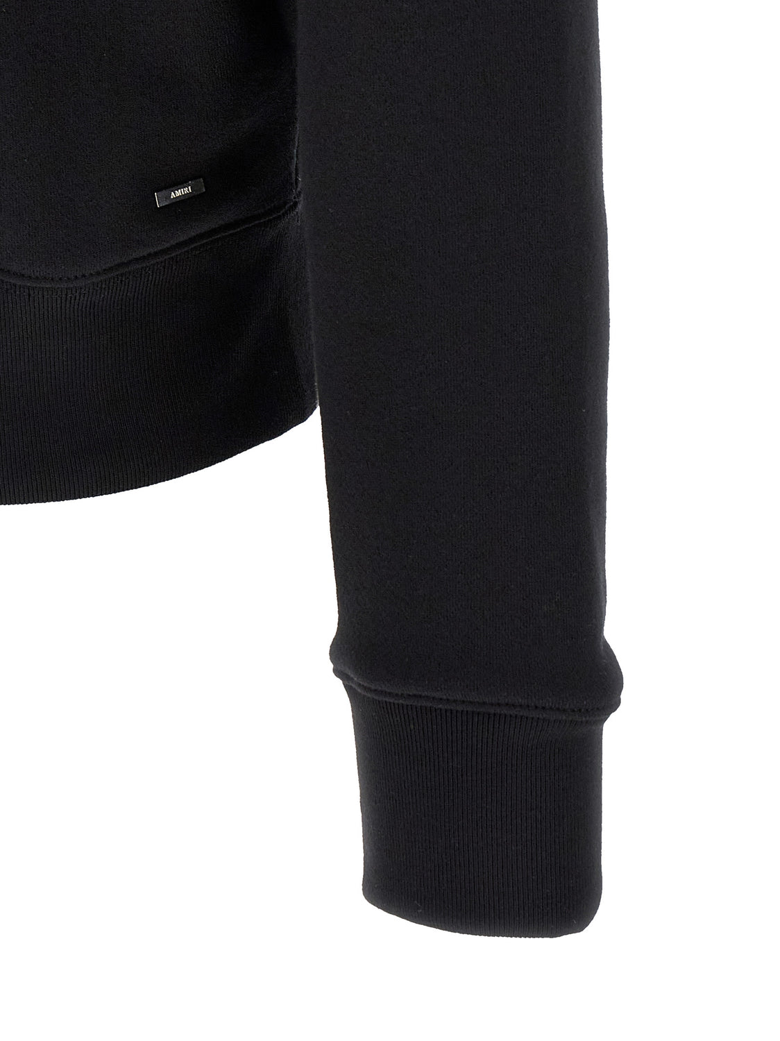 Black Cotton Sweatshirt