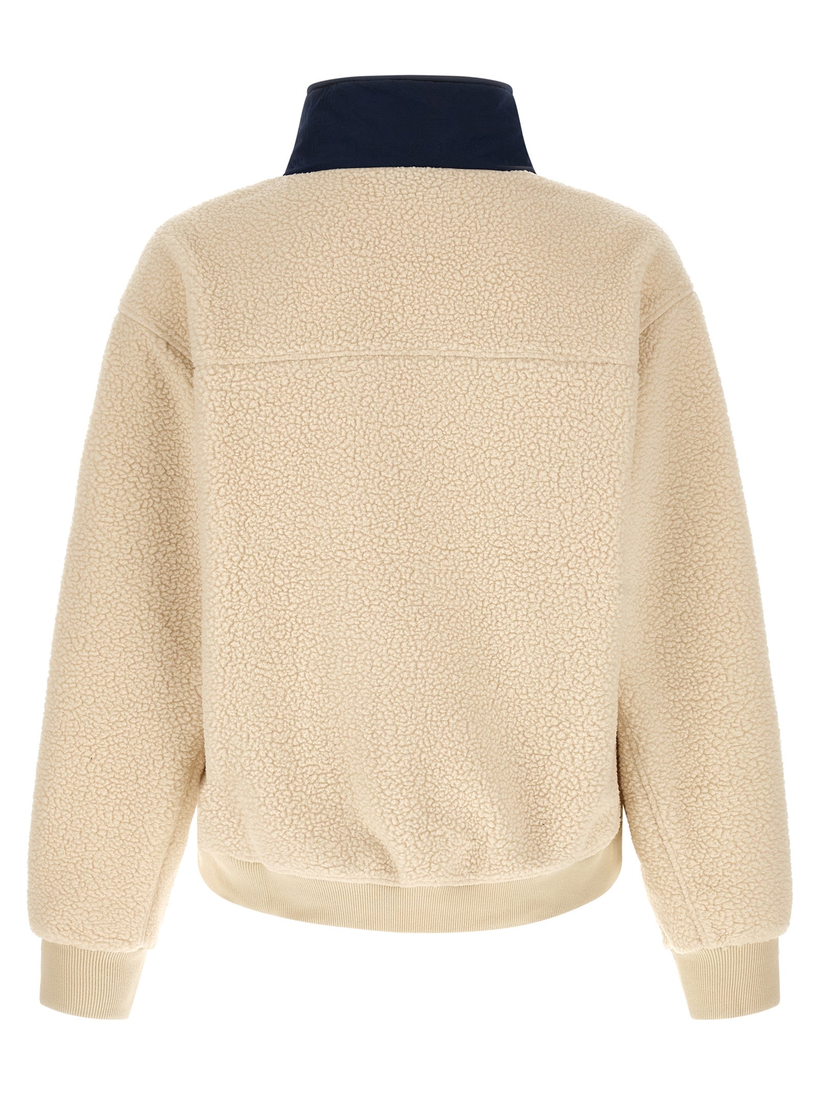 Beige Polyester Sweatshirt