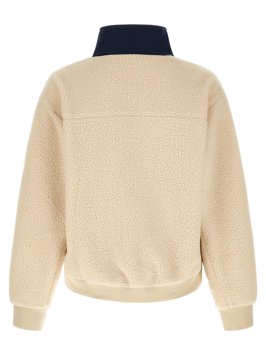 Beige Polyester Sweatshirt