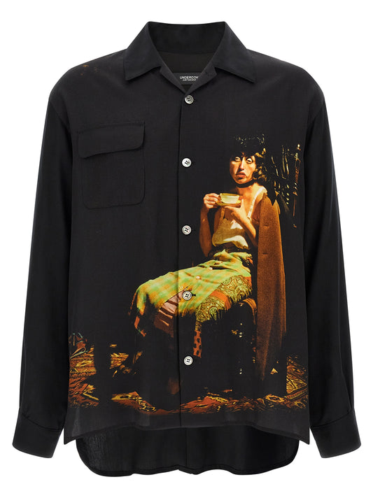 Black Rayon Blouse