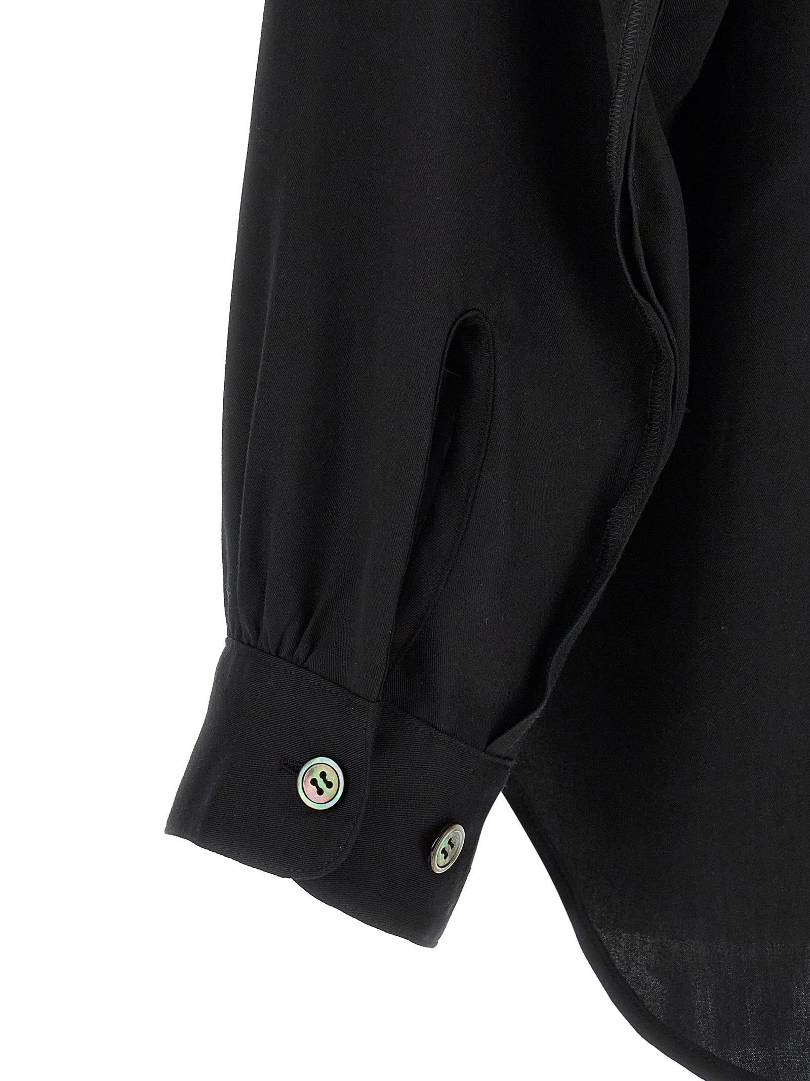 Black Rayon Blouse