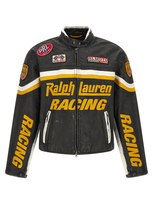 Black Cowhide Leather Jacket