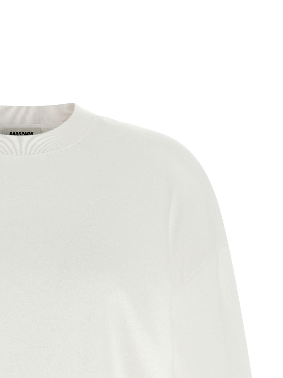 White Cotton Sweatshirt