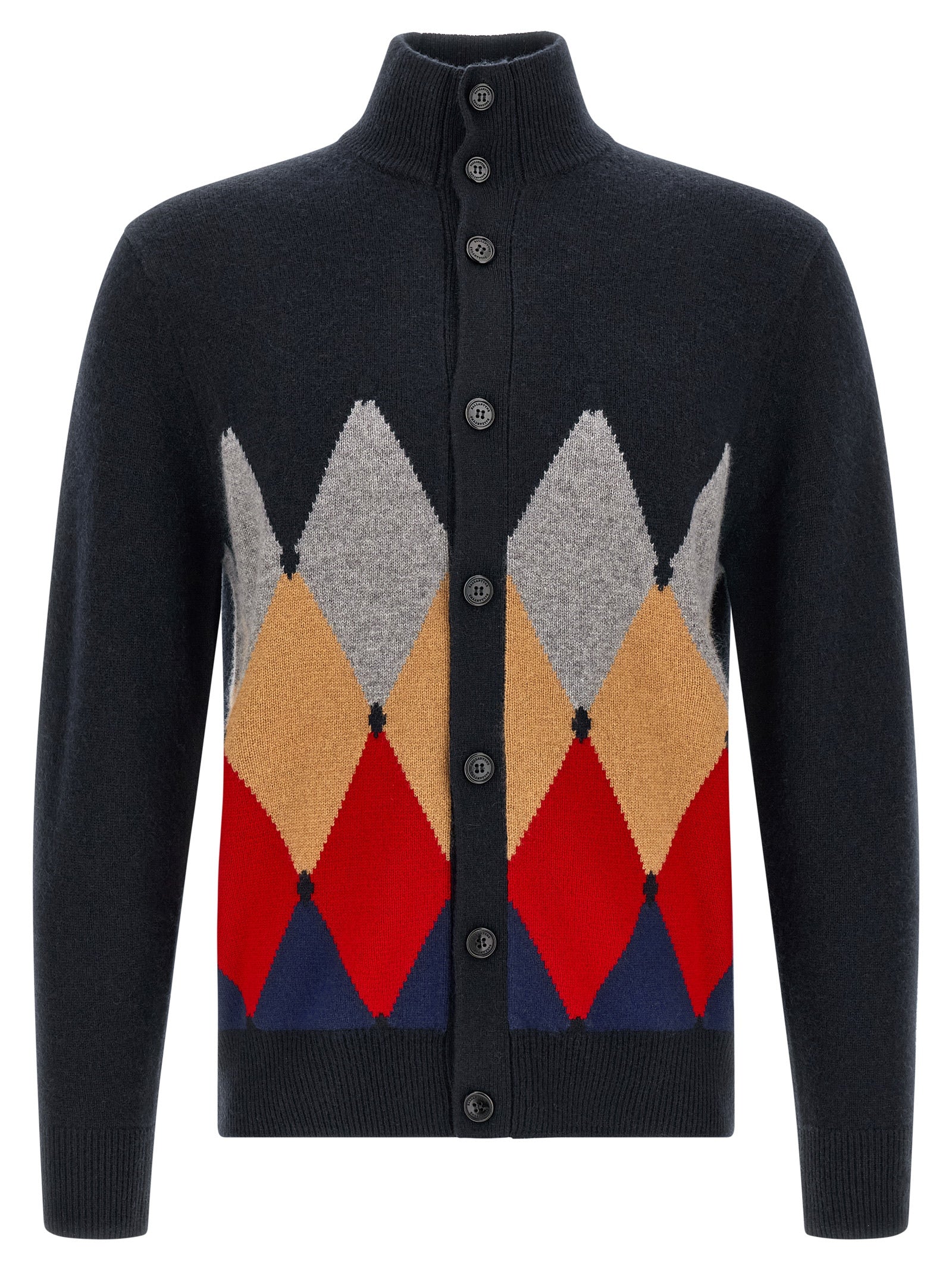 Blue Cashmere Cardigan