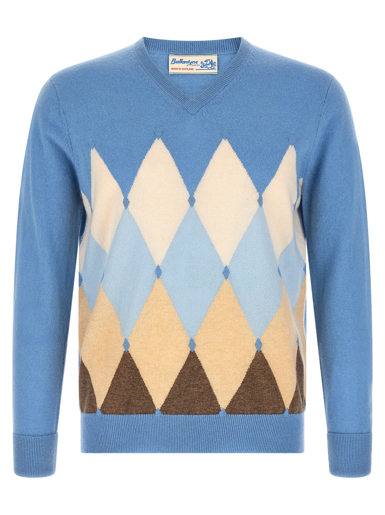 Blue Cashmere Cardigan