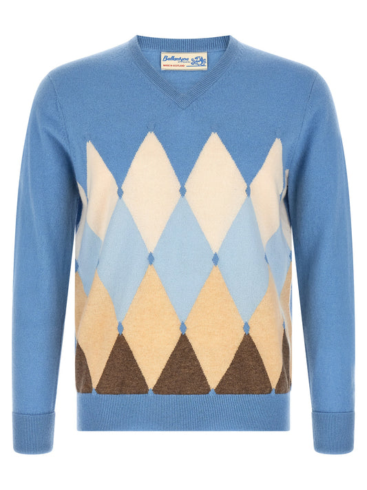 Blue Cashmere Cardigan