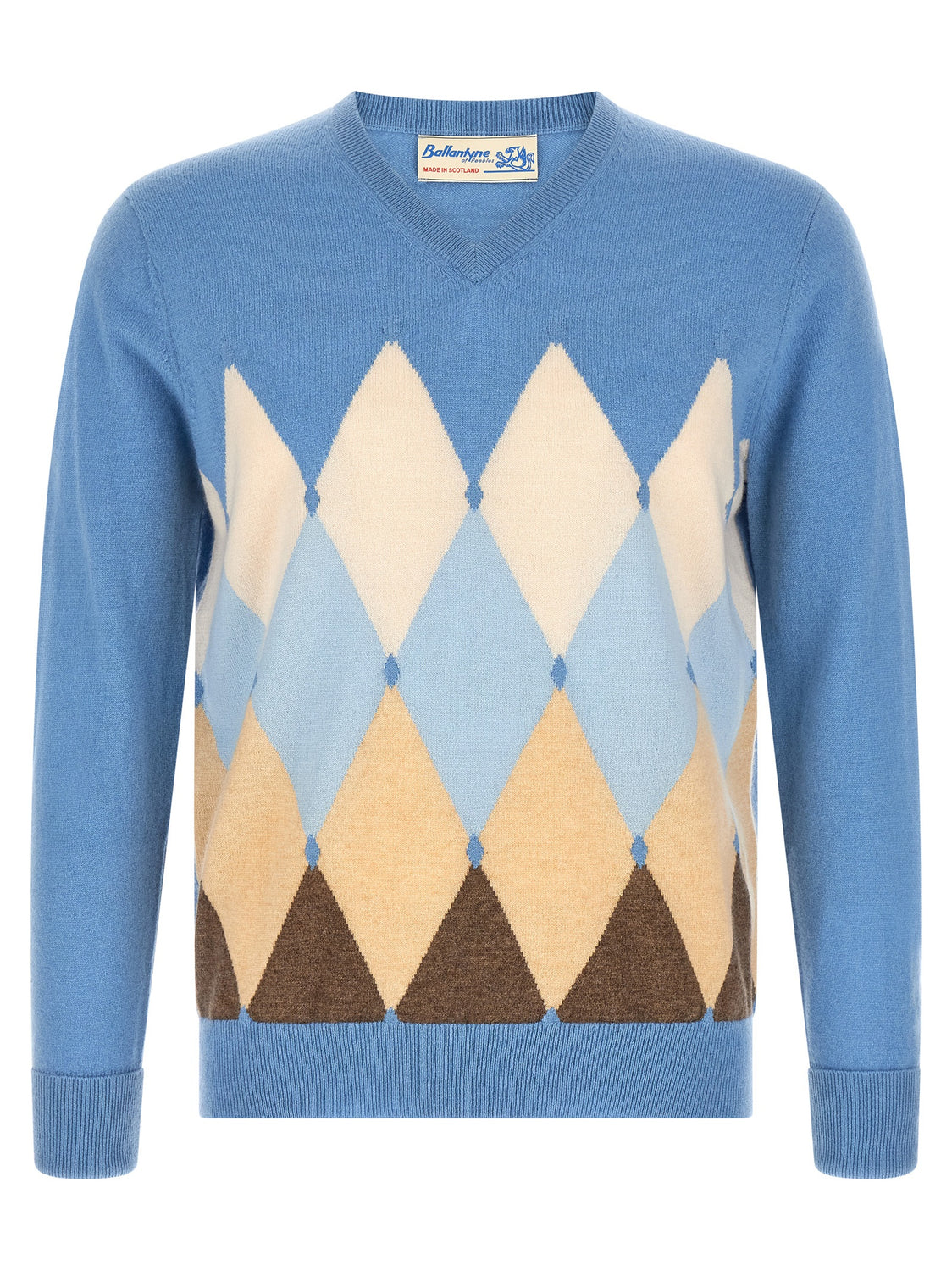 Blue Cashmere Cardigan