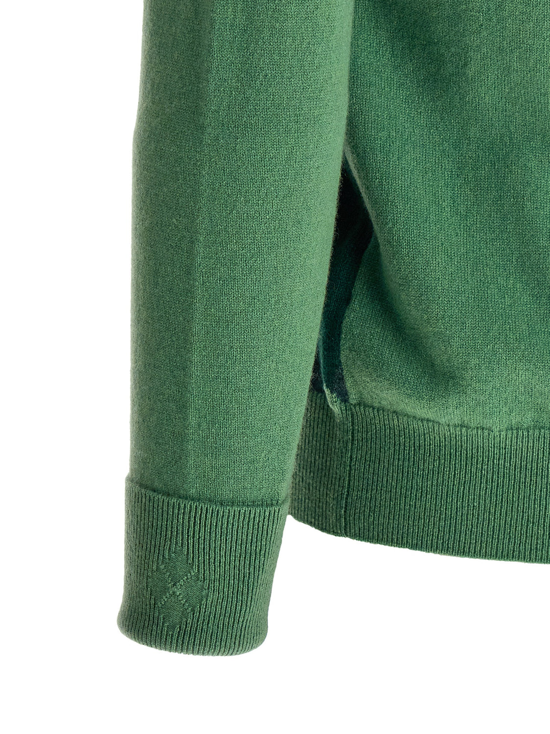 Bicolor Cashmere Cardigan