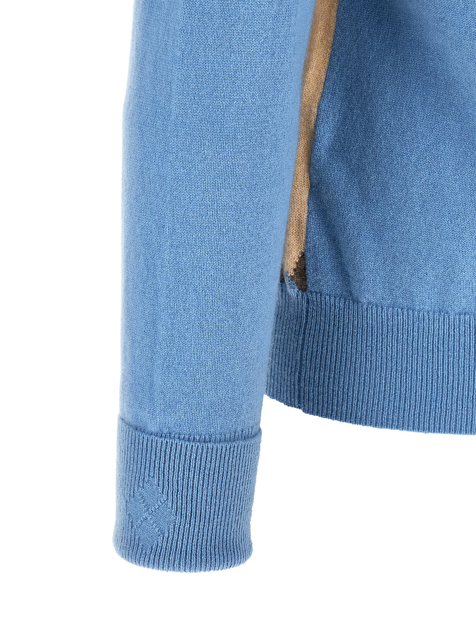 Blue Cashmere Cardigan