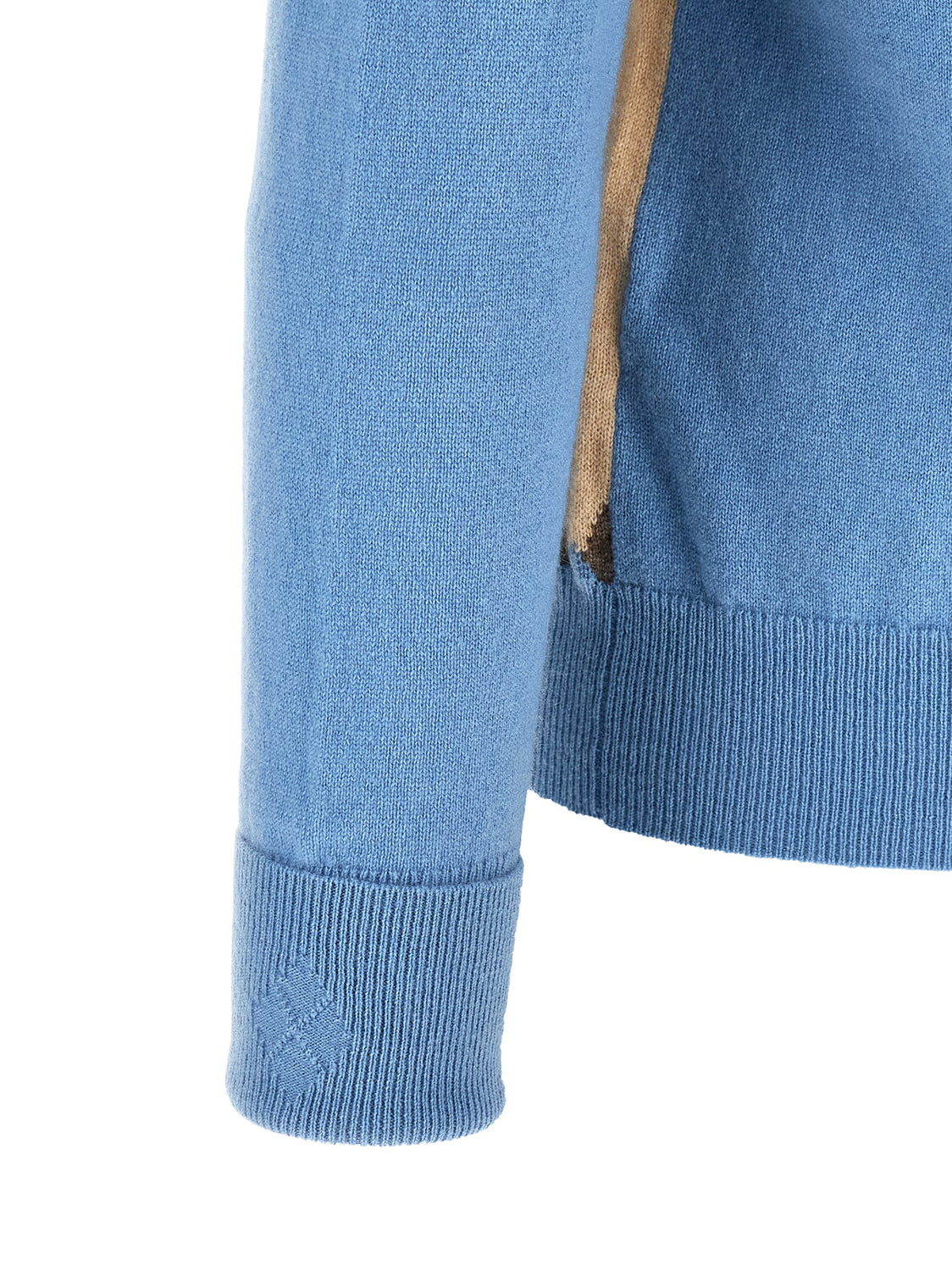 Blue Cashmere Cardigan