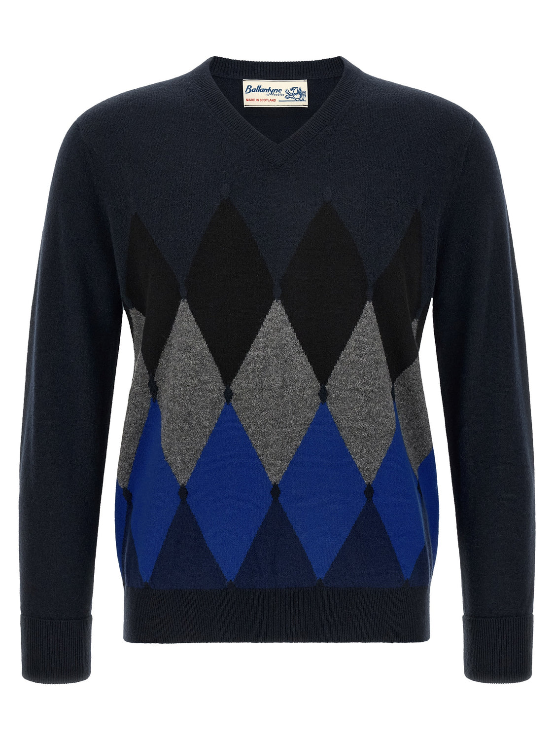 Blue Cashmere Cardigan