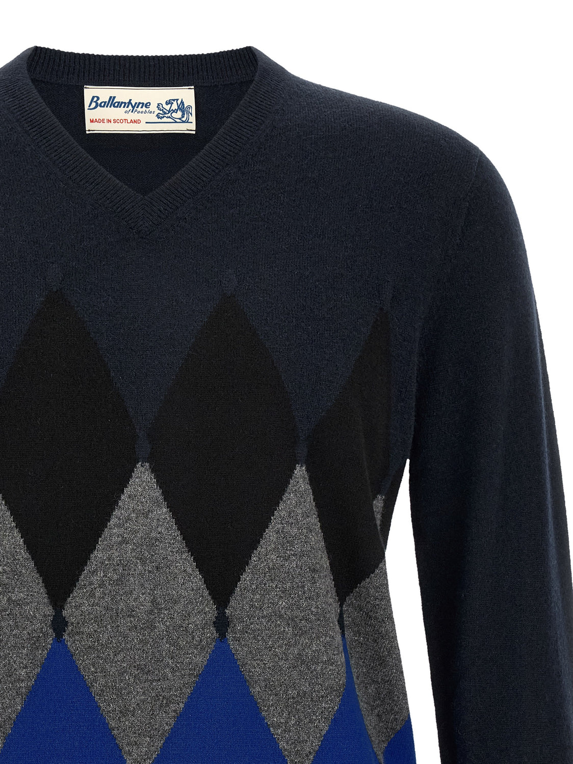 Blue Cashmere Cardigan