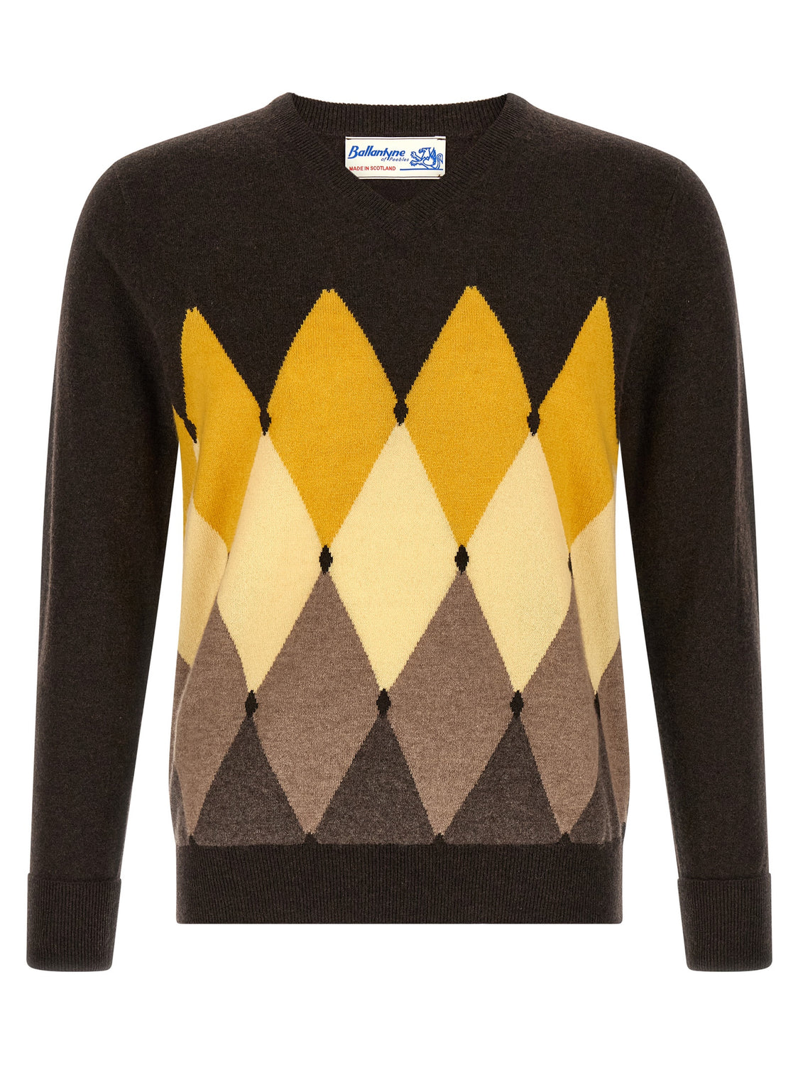Brown Cashmere Cardigan