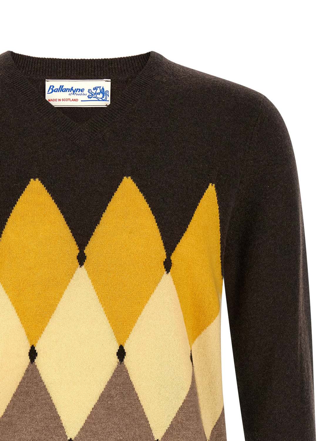 Brown Cashmere Cardigan