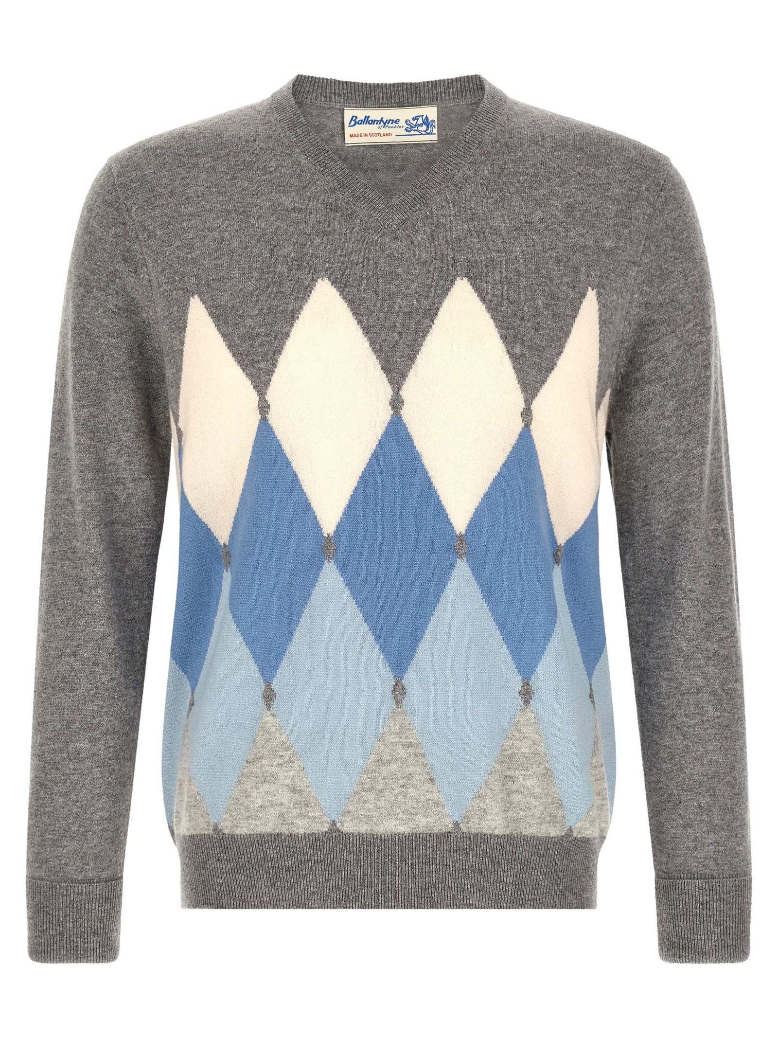 Gray Cashmere Cardigan