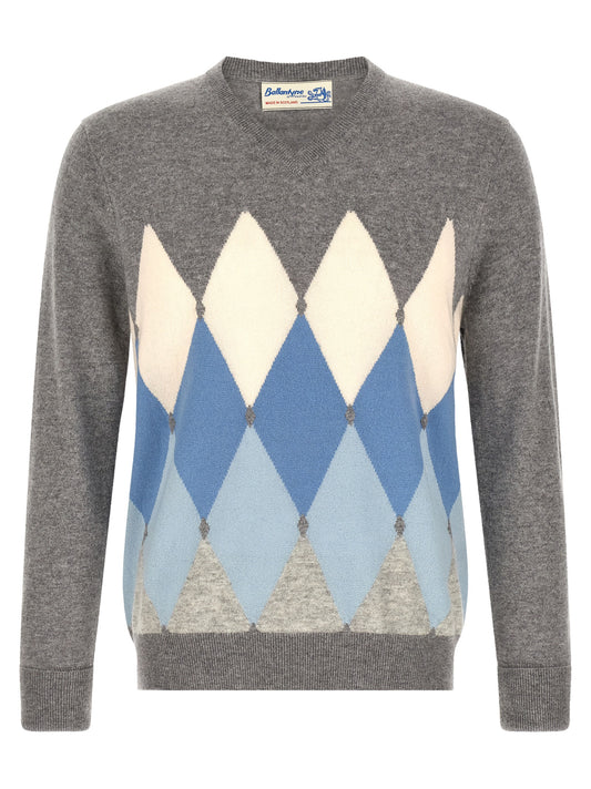 Gray Cashmere Cardigan