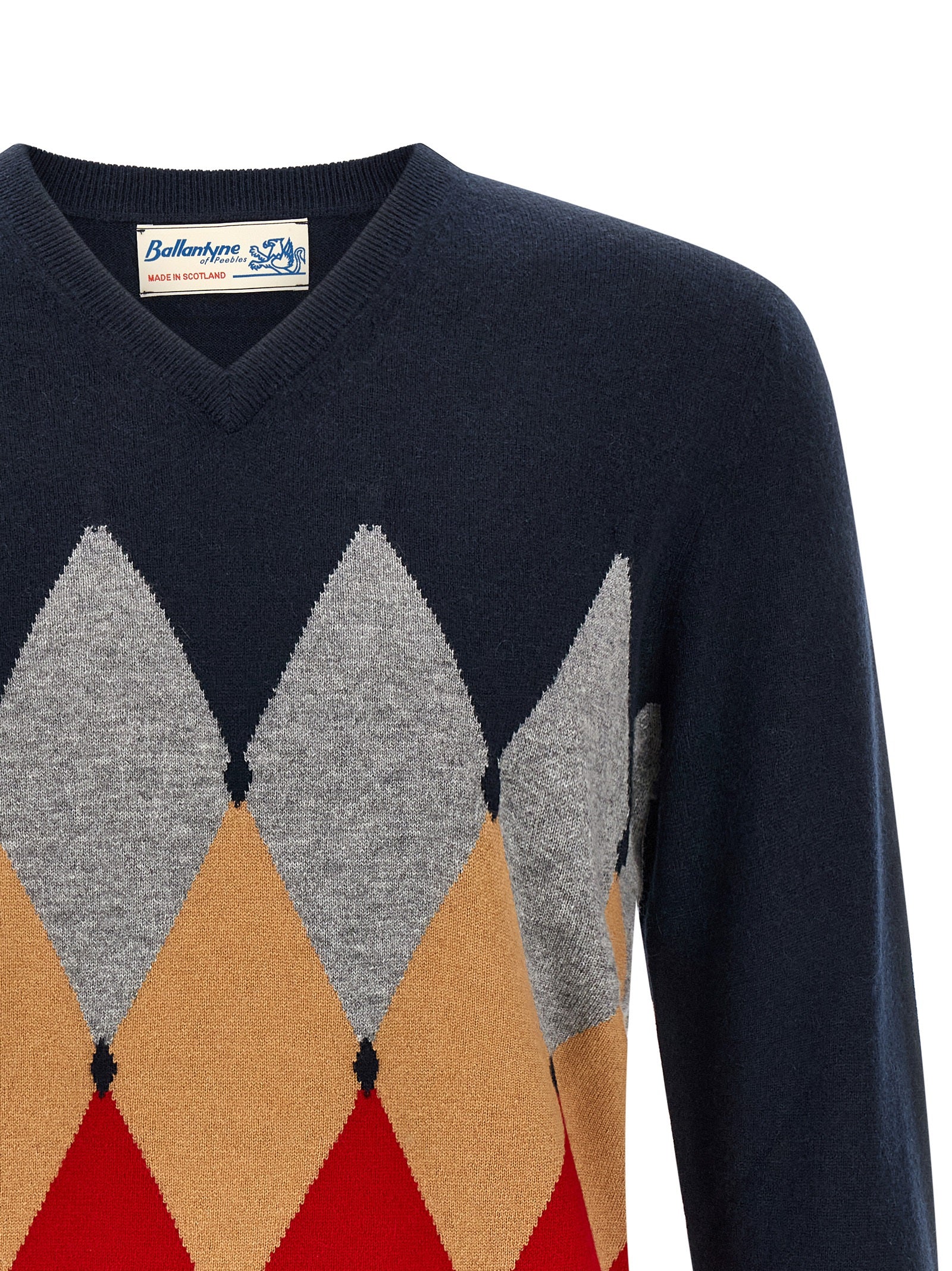Blue Cashmere Cardigan