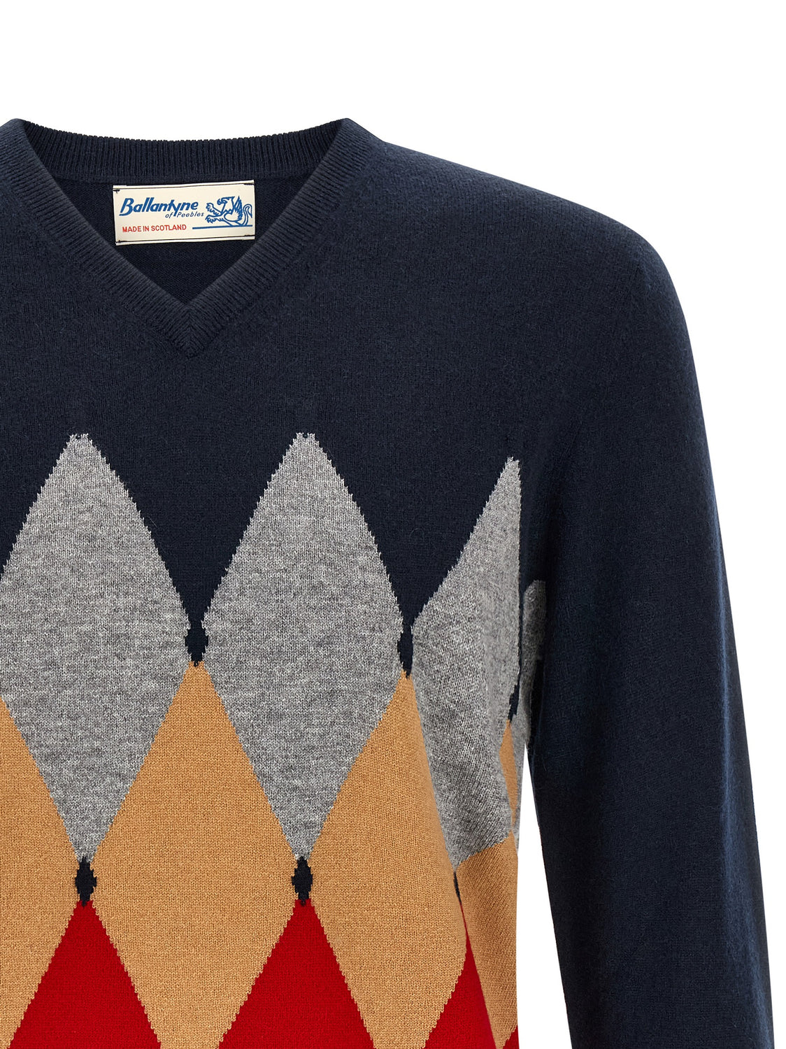 Blue Cashmere Cardigan
