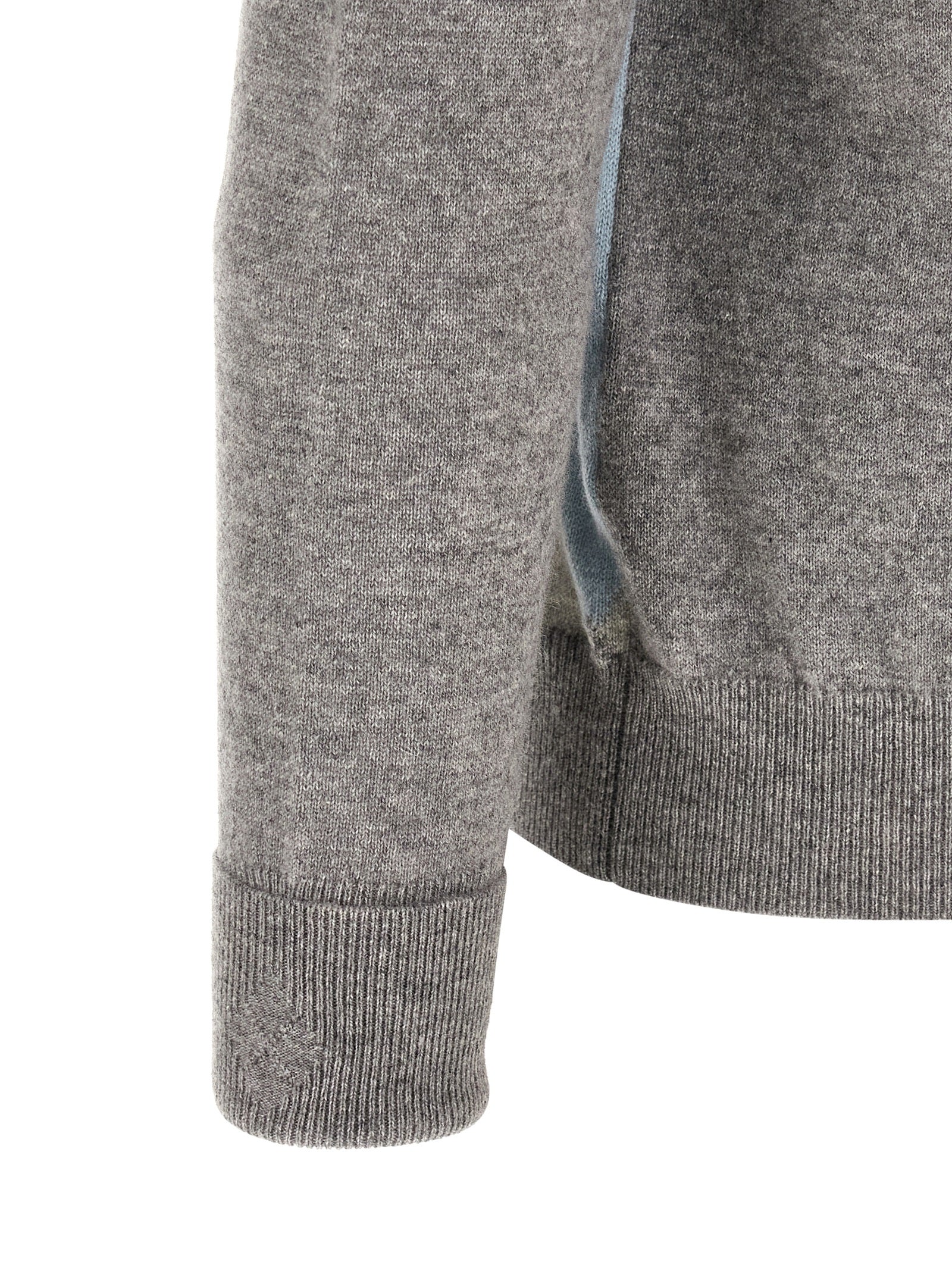 Gray Cashmere Cardigan