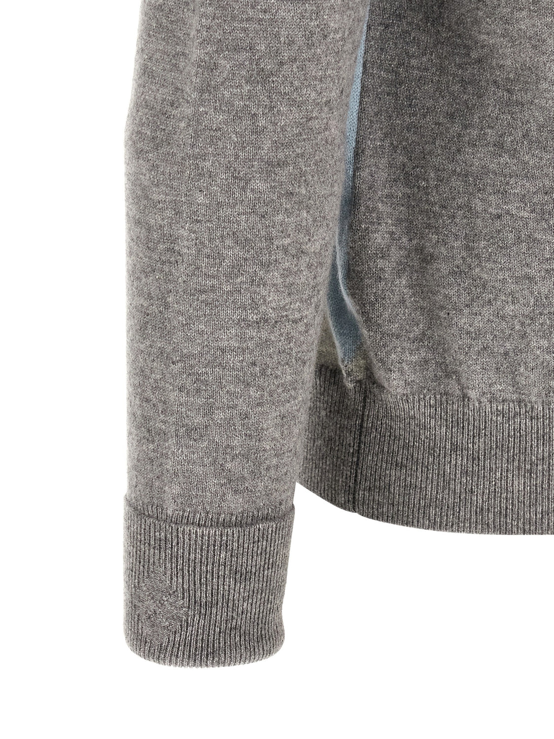 Gray Cashmere Cardigan