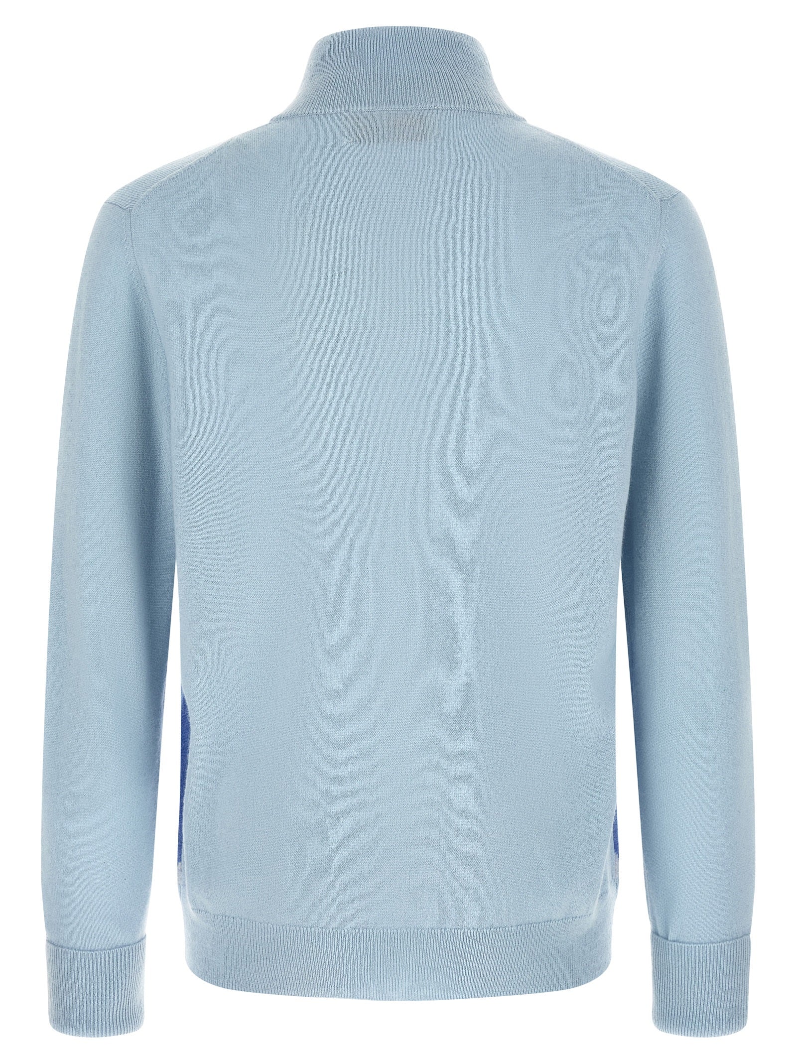 Blue Cashmere Cardigan