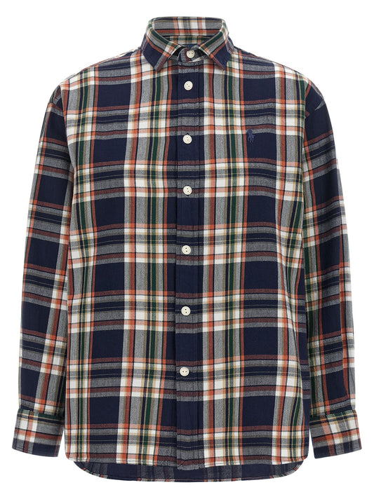 Blue Cotton Blouse